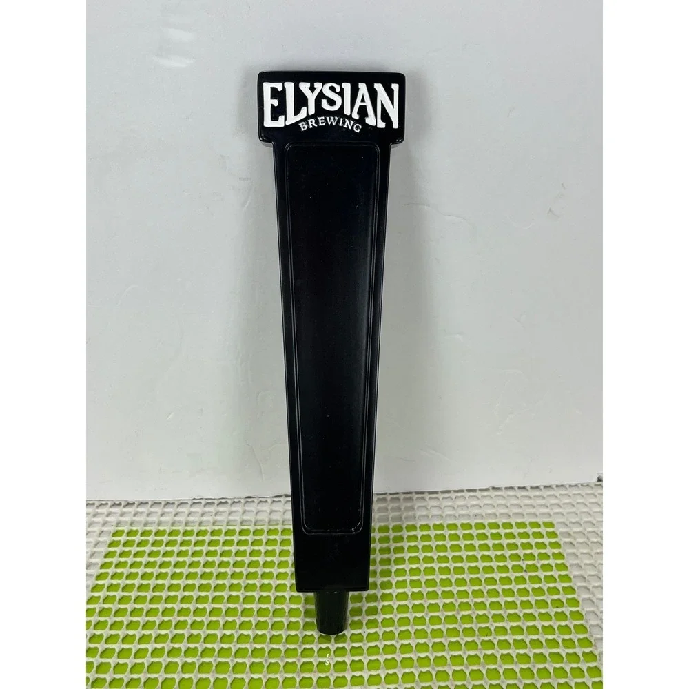 Elysian Brewing Beer Tap Handle Black 11.5 Inch Draft Bar‎ Kegerator